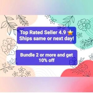 Top Rated Seller - Shop Confidently!